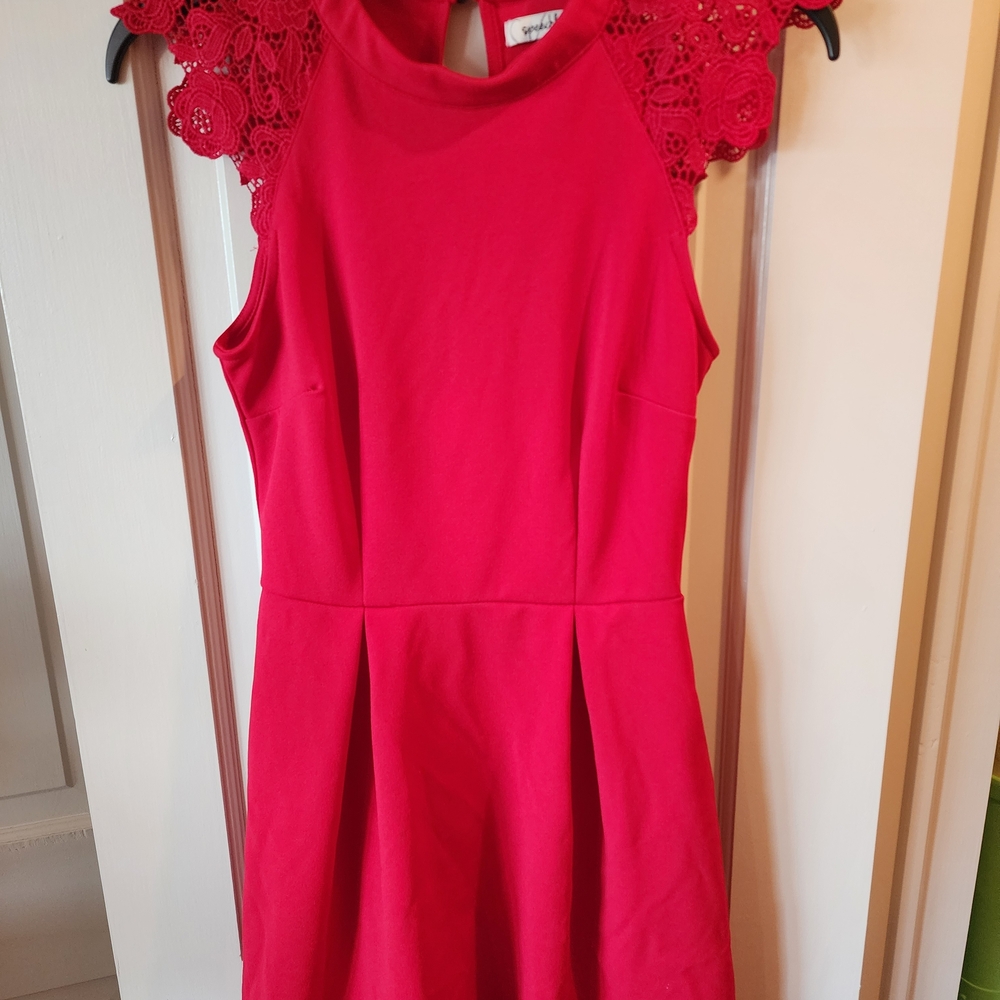 Speechless Vibrant Pink Kids Formal Dress